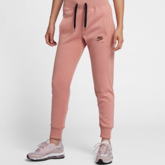 Nike Air Women's Fleece Metallic Trousers - Picture 2 of 8